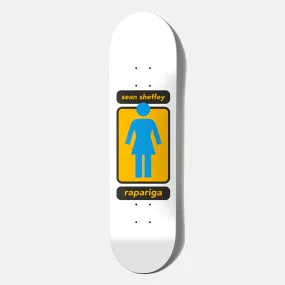 Girl Skateboards - 8.375 Sean Sheffey 93 Til Skateboard Deck - White