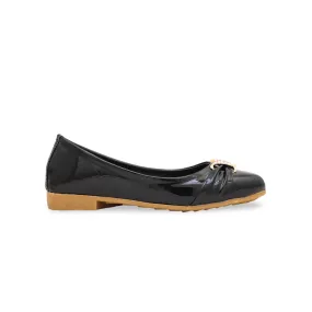 Girls Black Casual Pumps KD0768