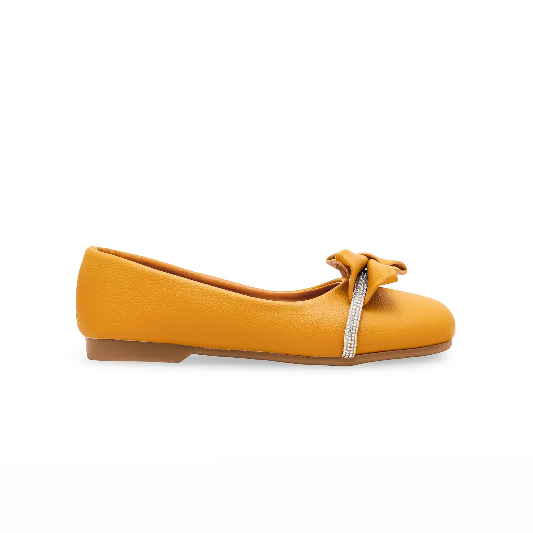 Girls Mustard Formal Pumps KD0969