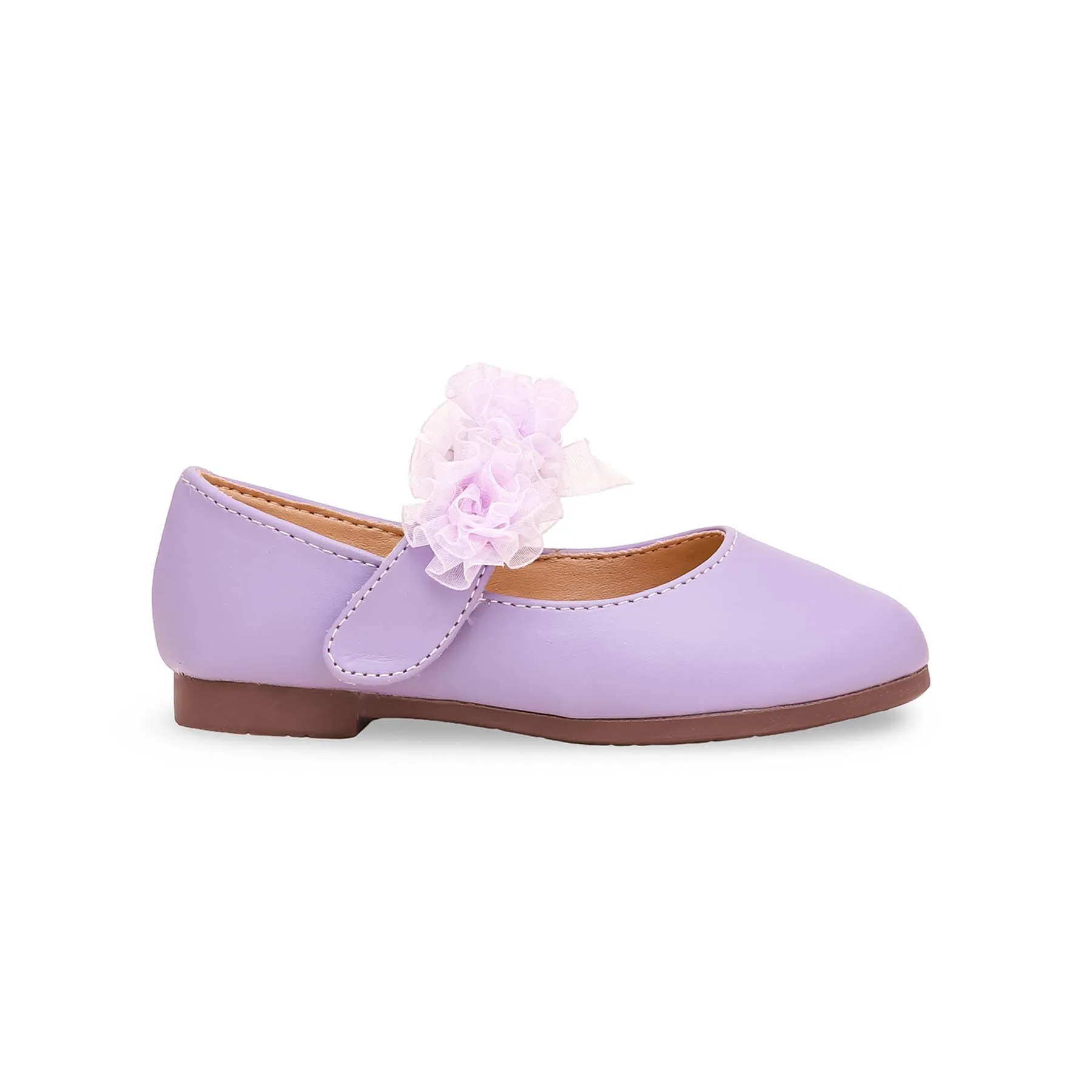 Girls Purple Casual Pumps KD2416