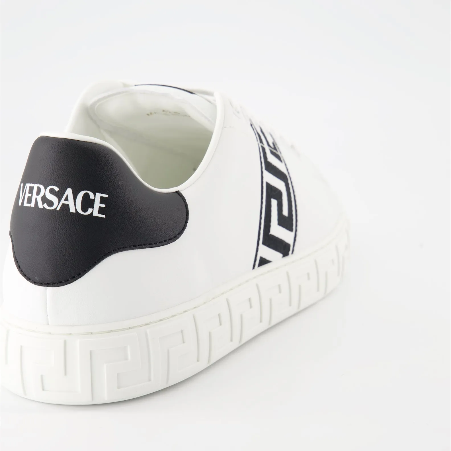 Greca Embroidered Sneakers