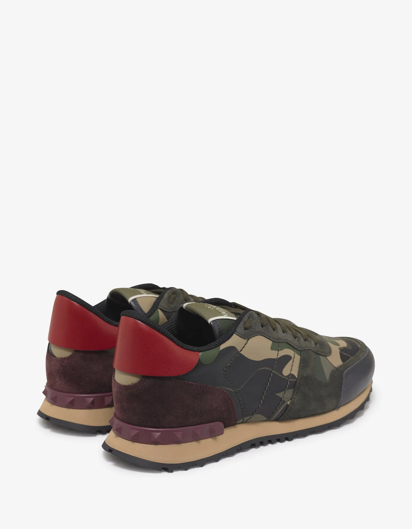 Green & Red Camo Rockrunner Trainers