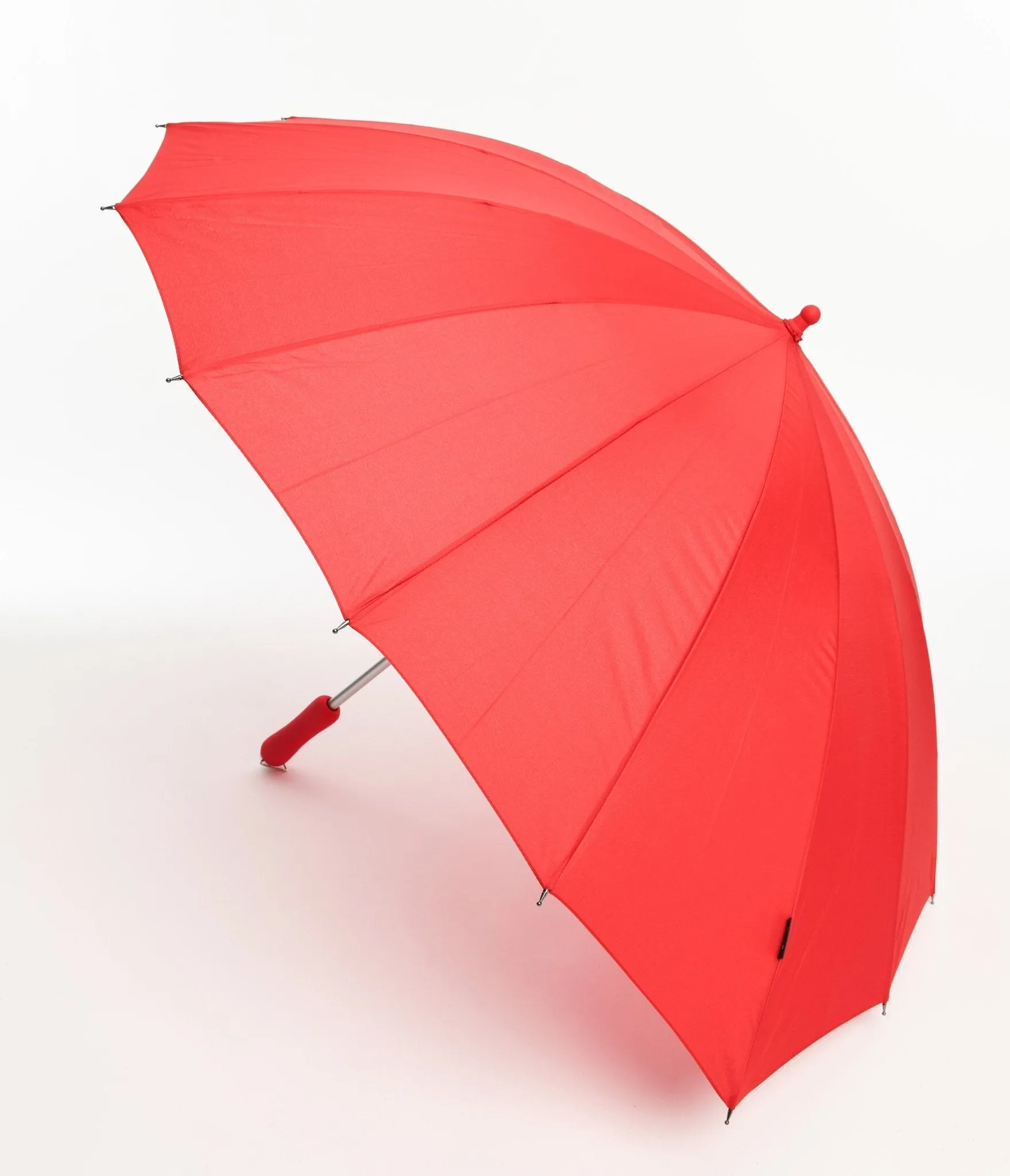 Heart-Shaped Red Umbrella.