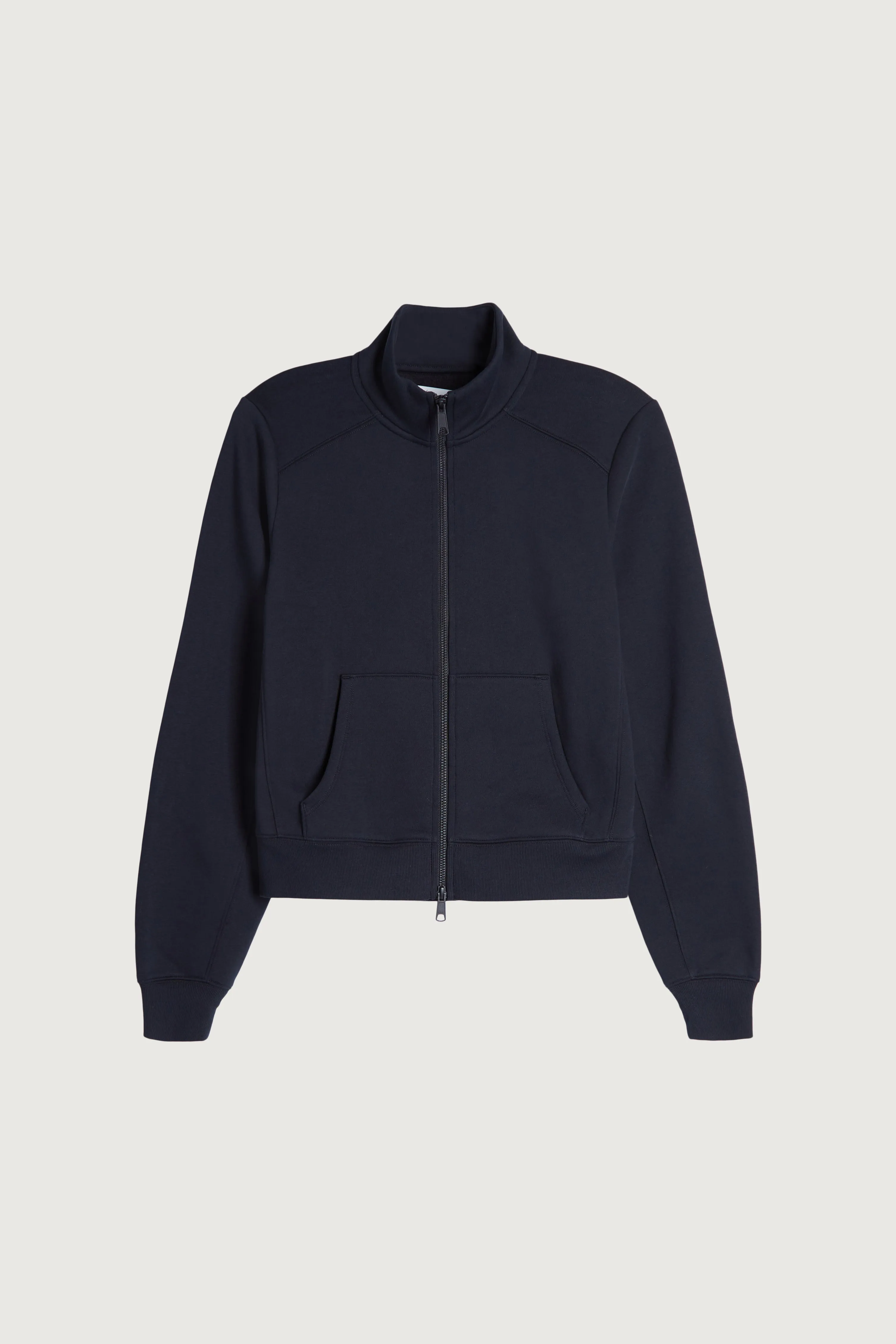 HIGH NECK ZIP-UP JACKET