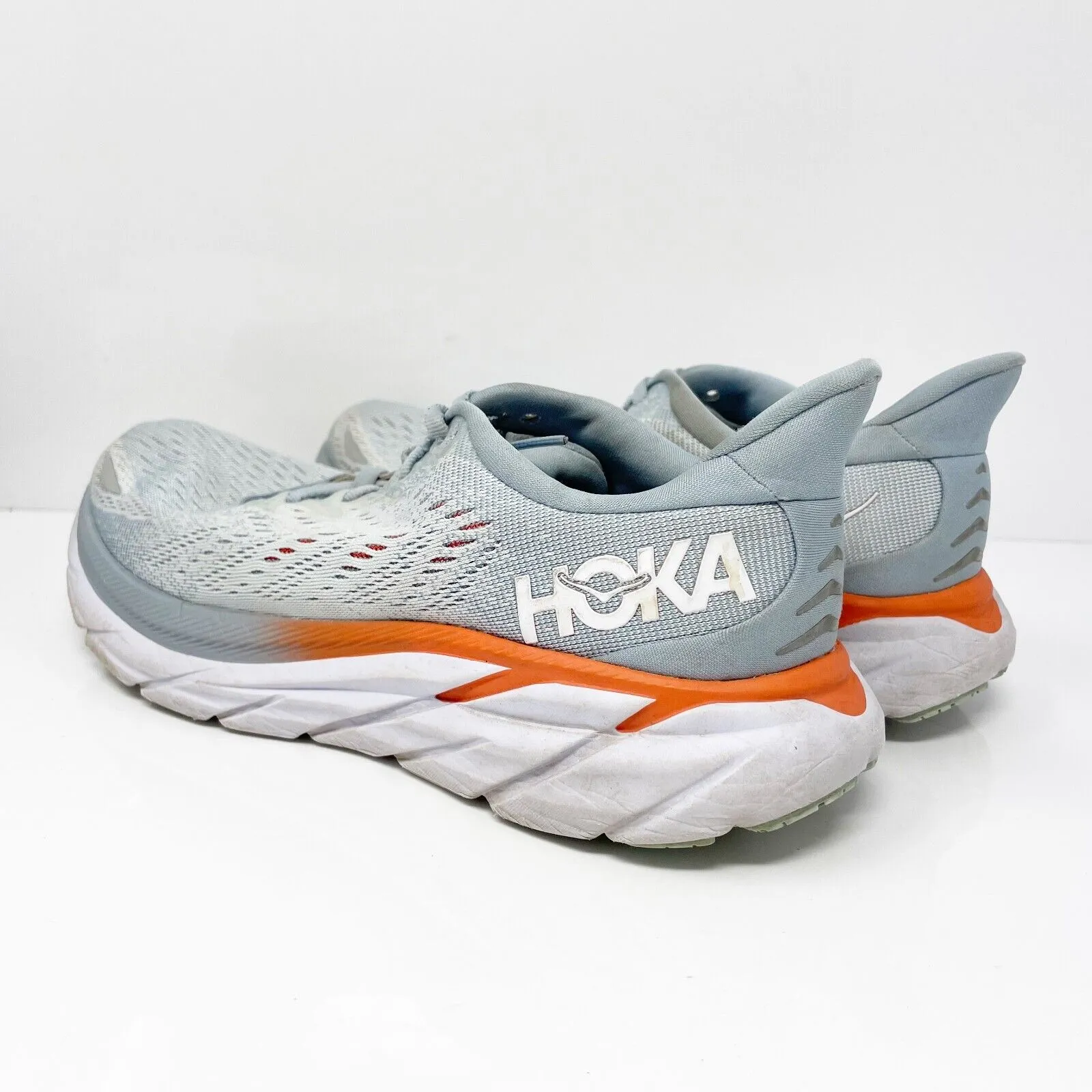 Hoka One One Womens Clifton 8 1119394 BFPA Blue Running Shoes Sneakers Size 7.5B