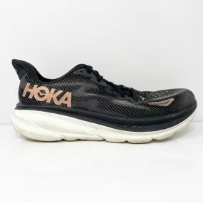 Hoka One One Womens Clifton 9 1132211 BRGL Black Running Shoes Sneakers 10.5 D