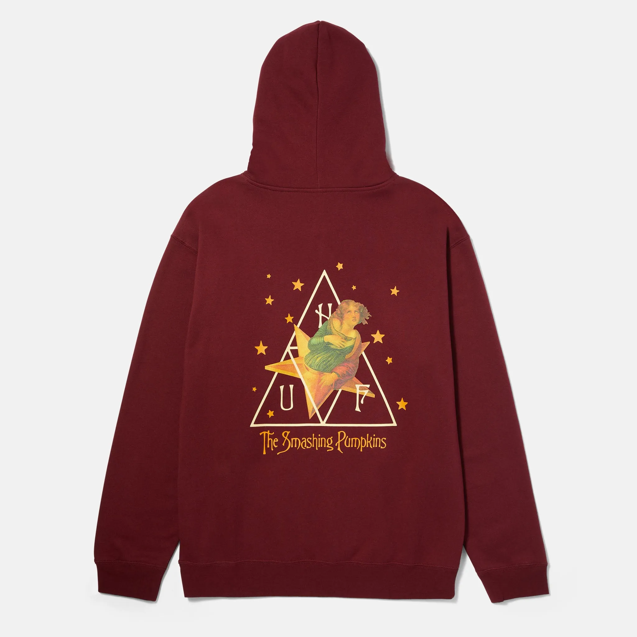 Huf - Infinite Star Girl Pullover Hooded Sweatshirt - Deep Wine