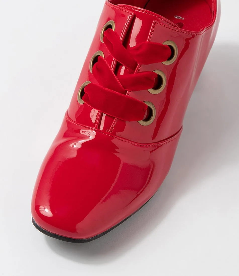 I LOVE BILLY Helix Dark Red Patent Pu Heels