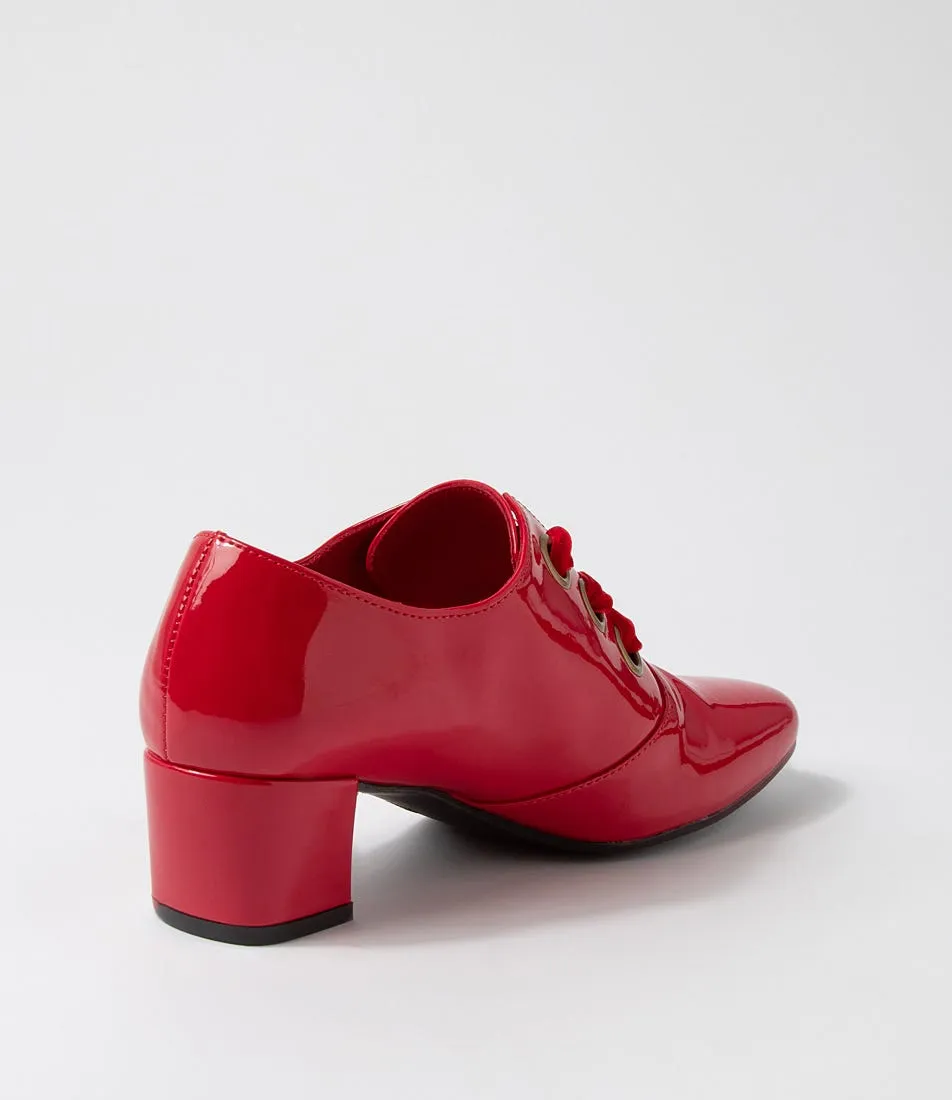 I LOVE BILLY Helix Dark Red Patent Pu Heels