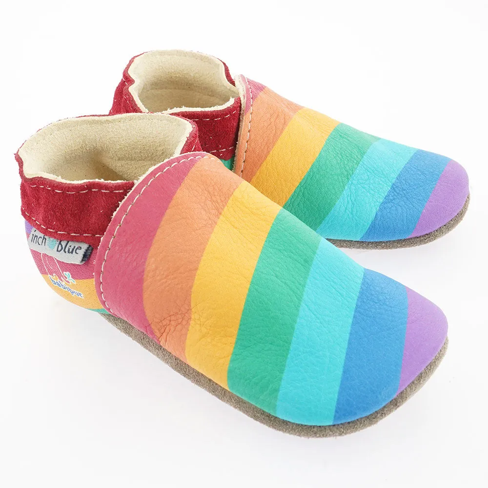 Inch Blue x Babi Pur Rainbow Shoes