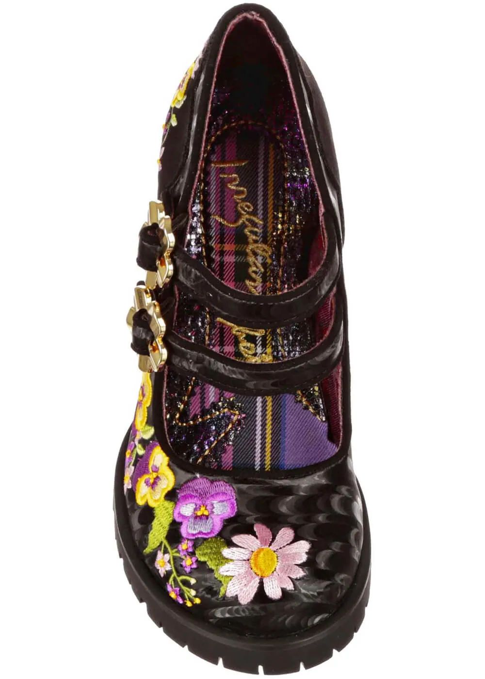 Best Bud 60's Black Pumps by Irregular Choice