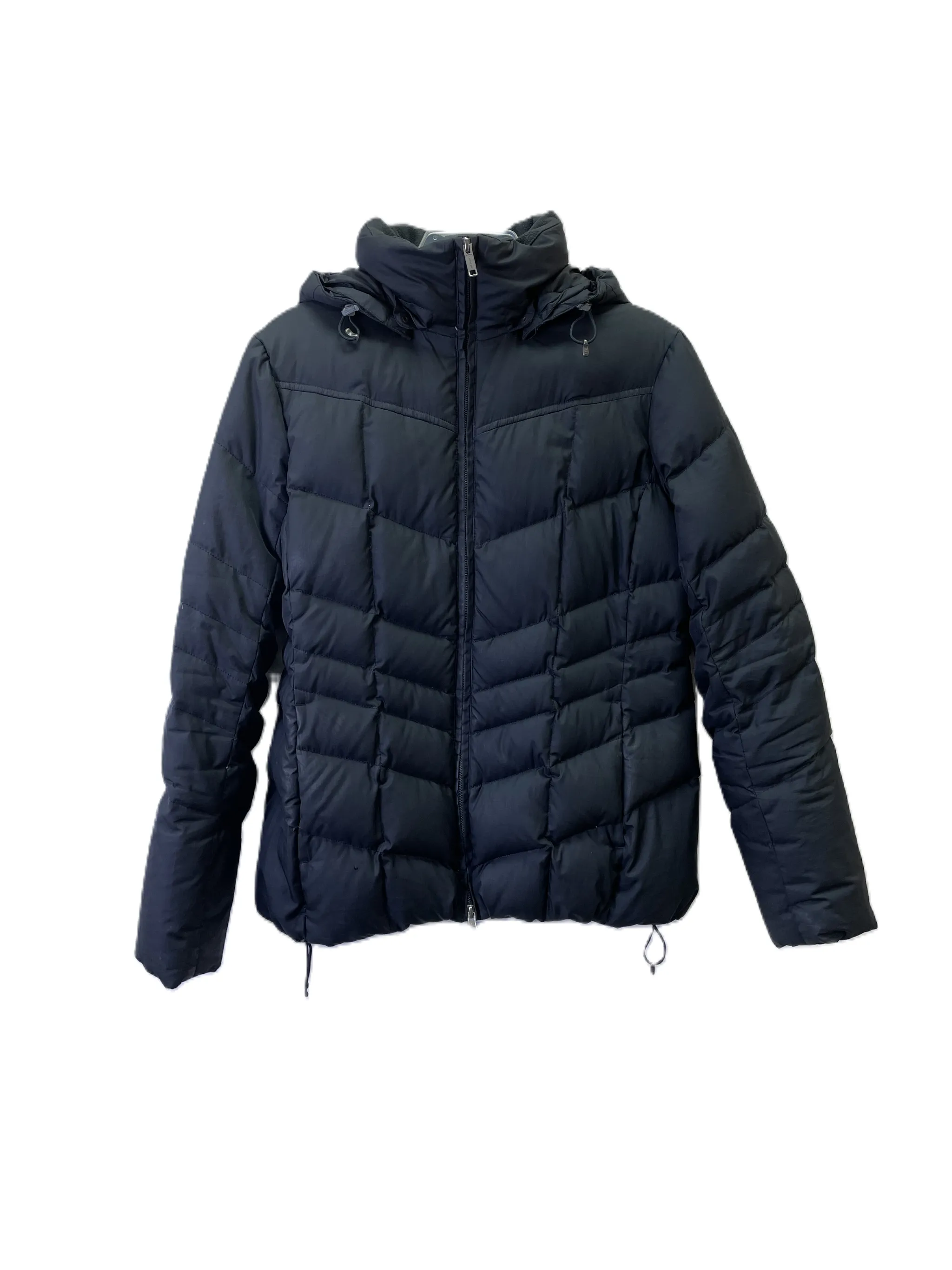 Jacket Puffer & Quilted By Lands End In Black, Size: M