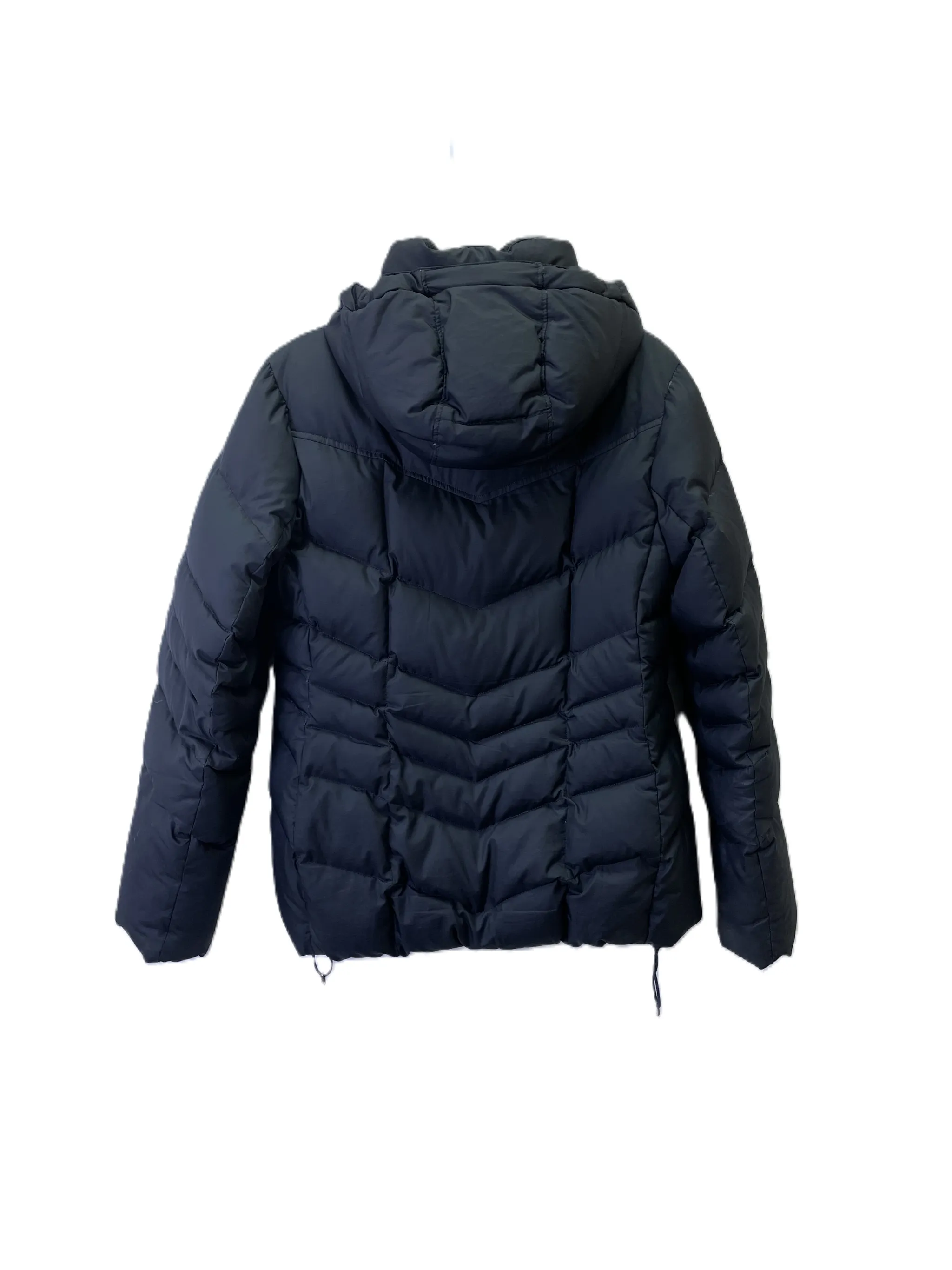 Jacket Puffer & Quilted By Lands End In Black, Size: M