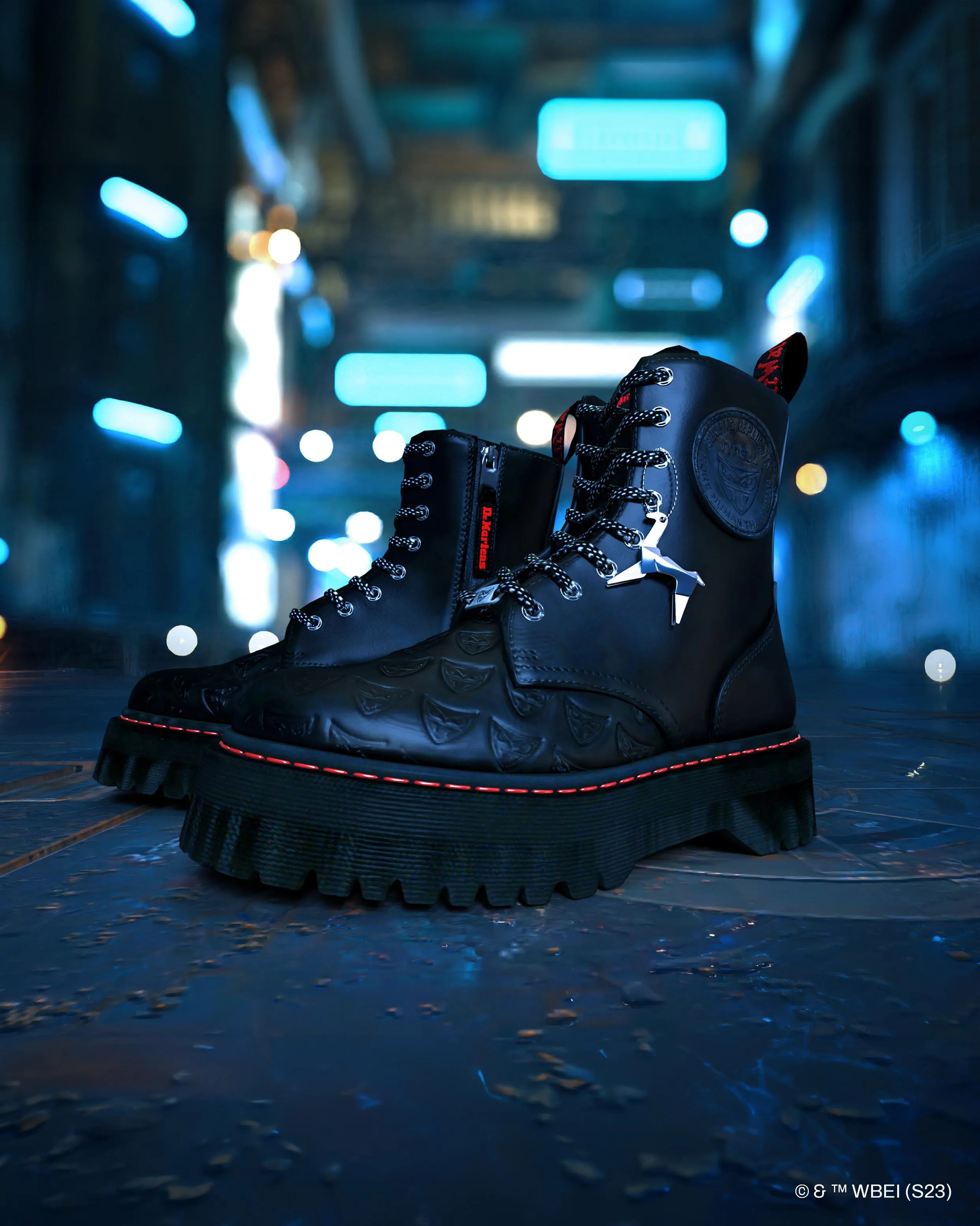 Blade Runner Leather Platform Boots