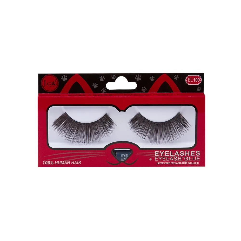 JCAT Eyelash And Glue Set de Pestaas Con Pegamento