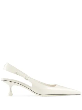 Jimmy Choo 50mm Amel pumps - White