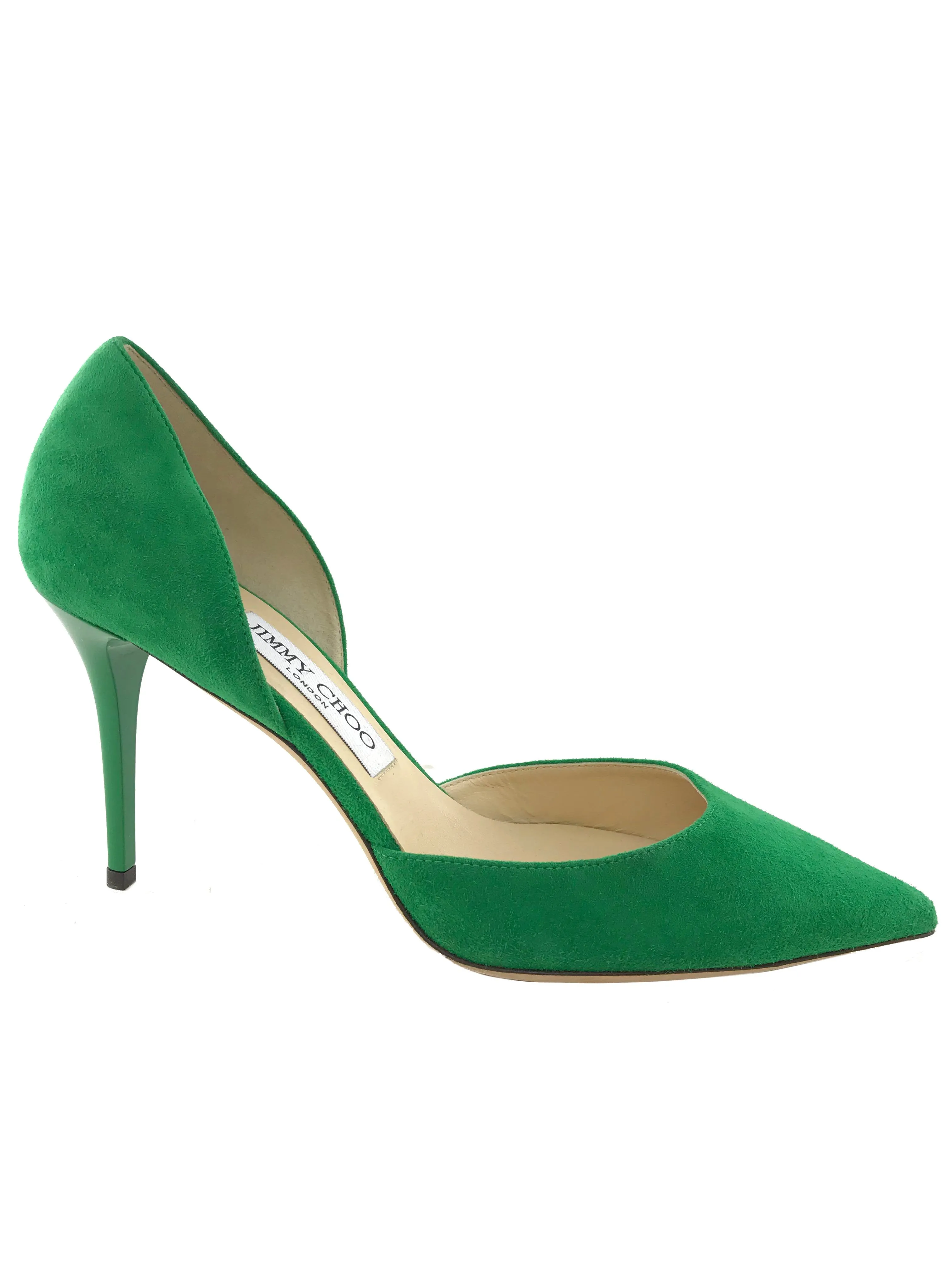 Jimmy Choo Addison Suede d'Orsay Pumps - Size 7.5