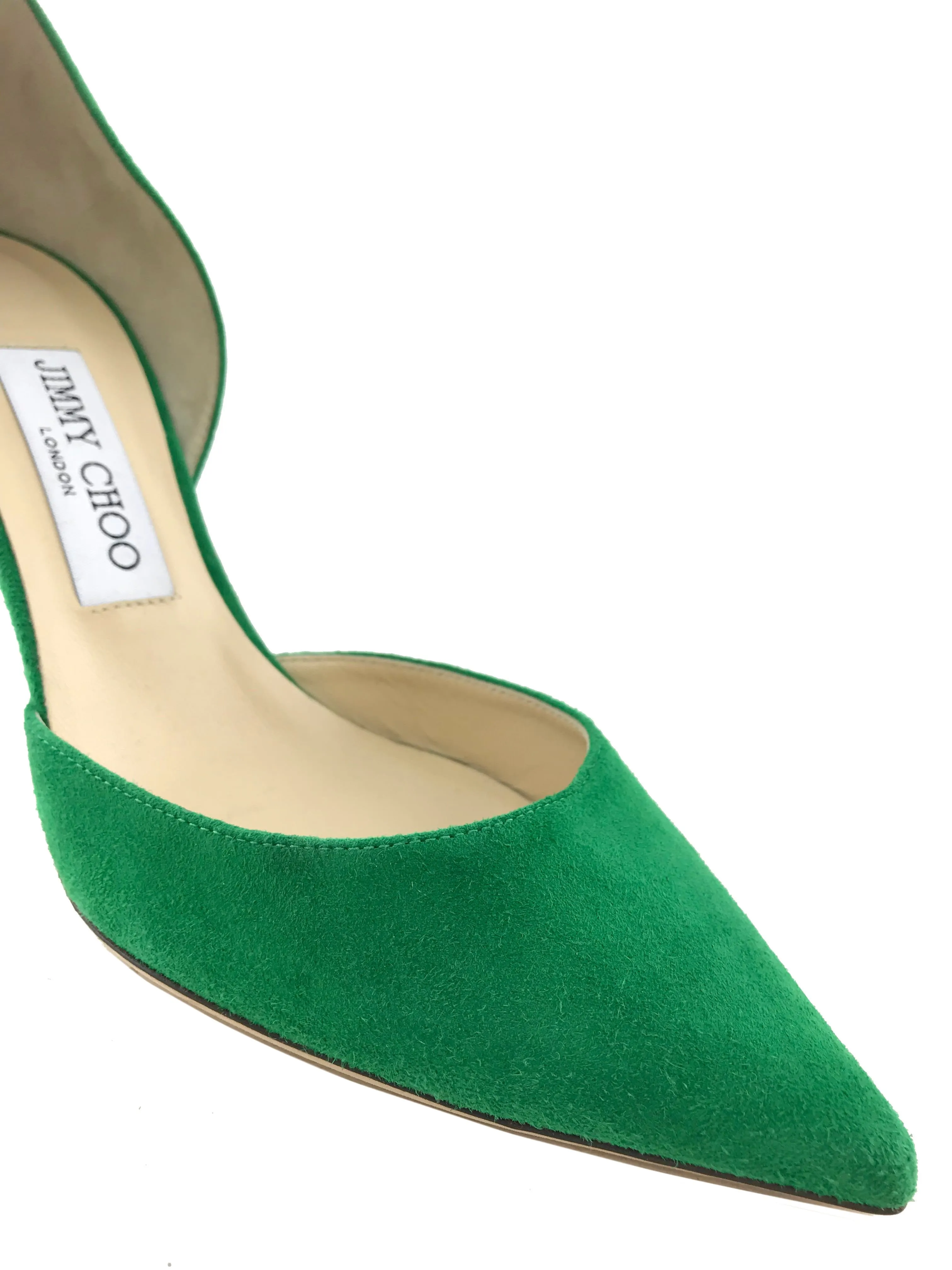 Jimmy Choo Addison Suede d'Orsay Pumps - Size 7.5