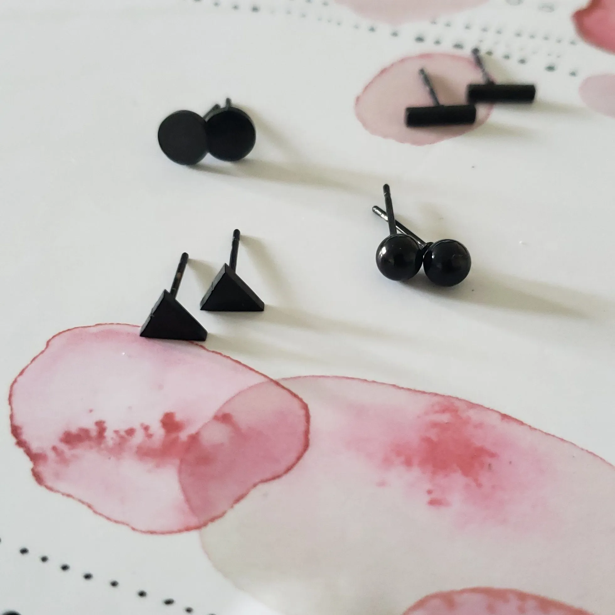 Jinny - Minimalist Stud Earring Set