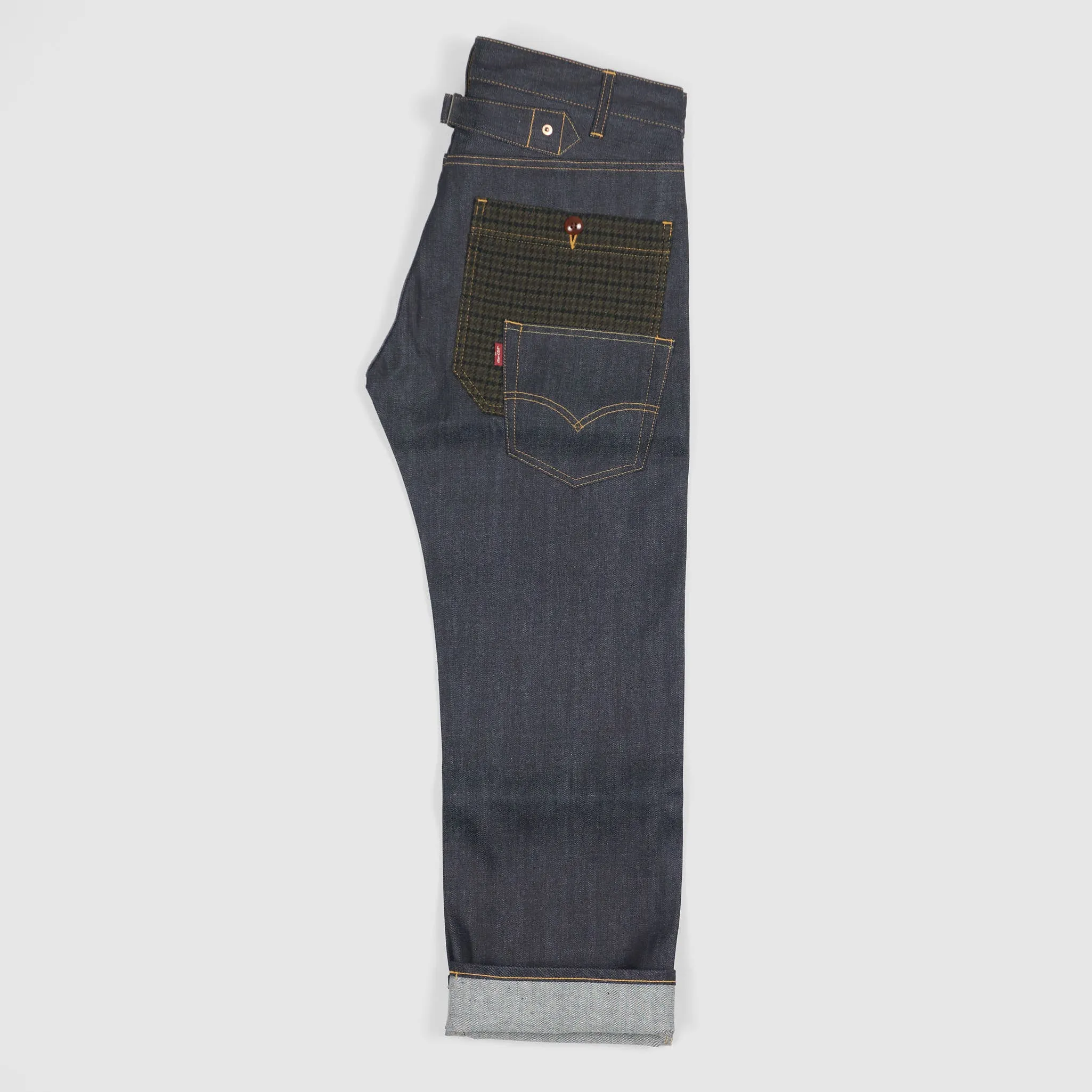 Junya Watanabe Man x Levi's® Blue Denim Cinchback Jeans