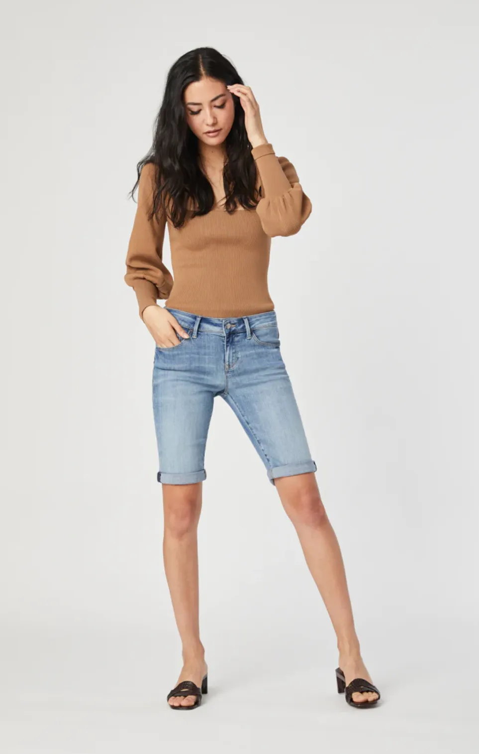 Karly Light Fog Super Soft Shorts