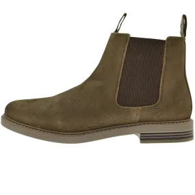 Khaki Barbour Farsley Boots