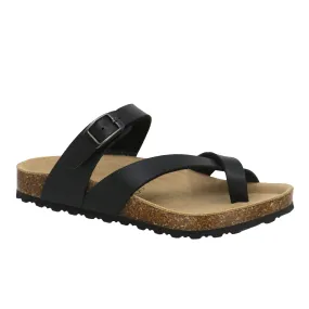 Comfortable Kids Black Teagan Sandal