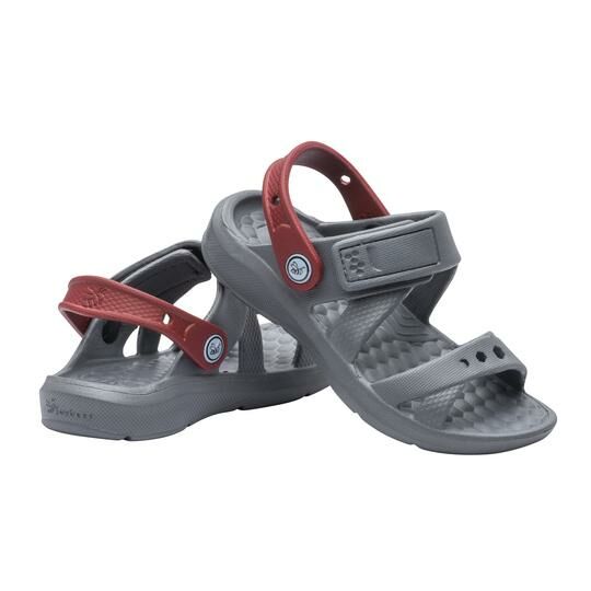 Kid's Adventure Sandal in Charcoal