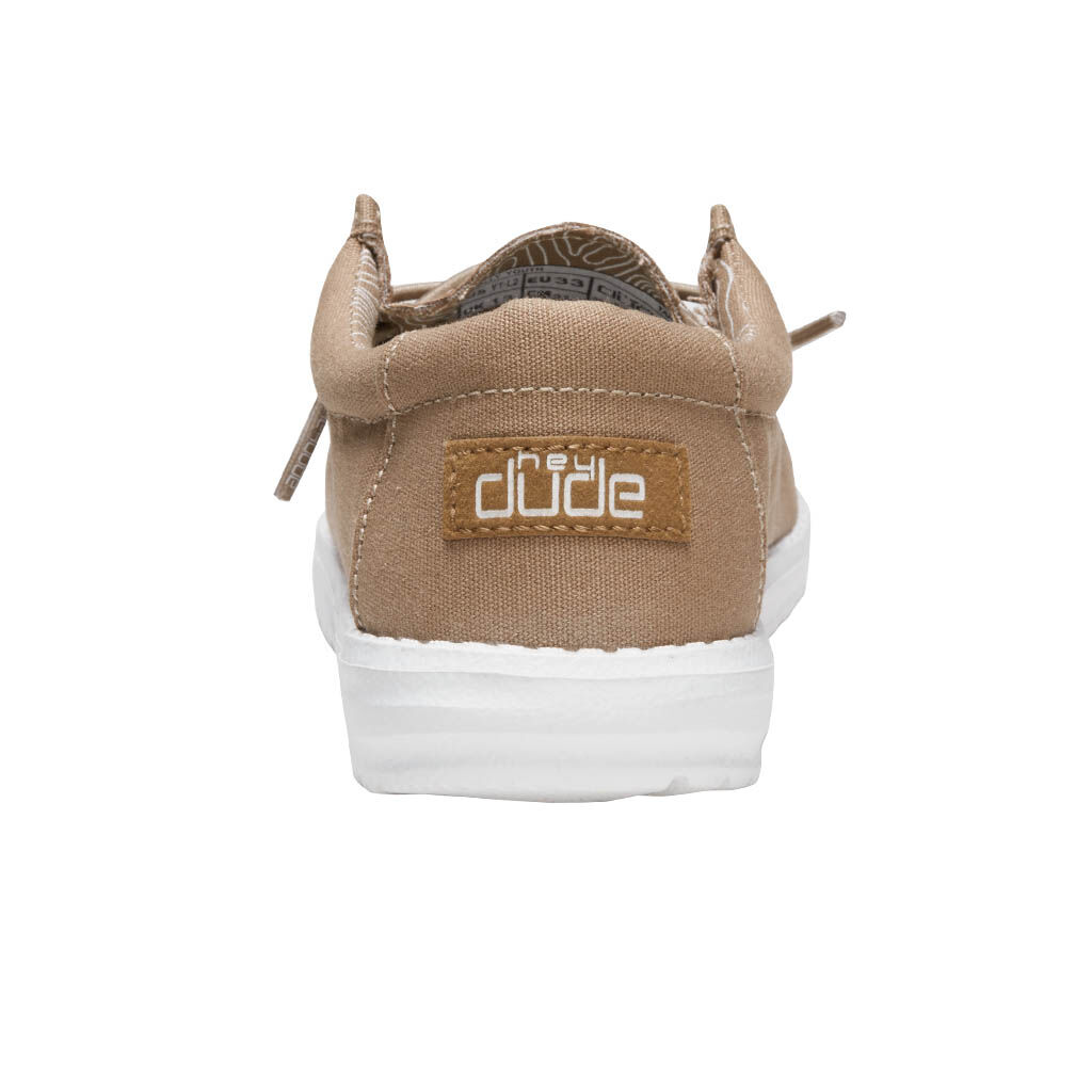 Kid's Wally Youth Moc in Tan 