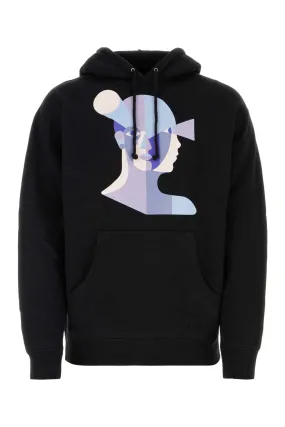 Kidsuper Studios Black Cotton Blend Sweatshirt