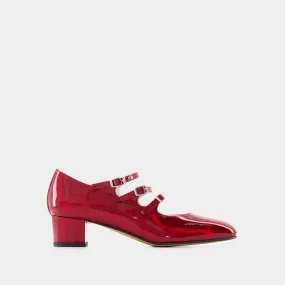 Kina 24 Pumps - Carel - Leather - Red