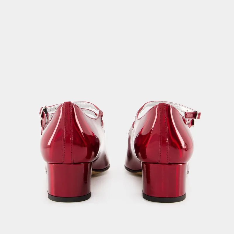 Kina 24 Pumps - Carel - Leather - Red