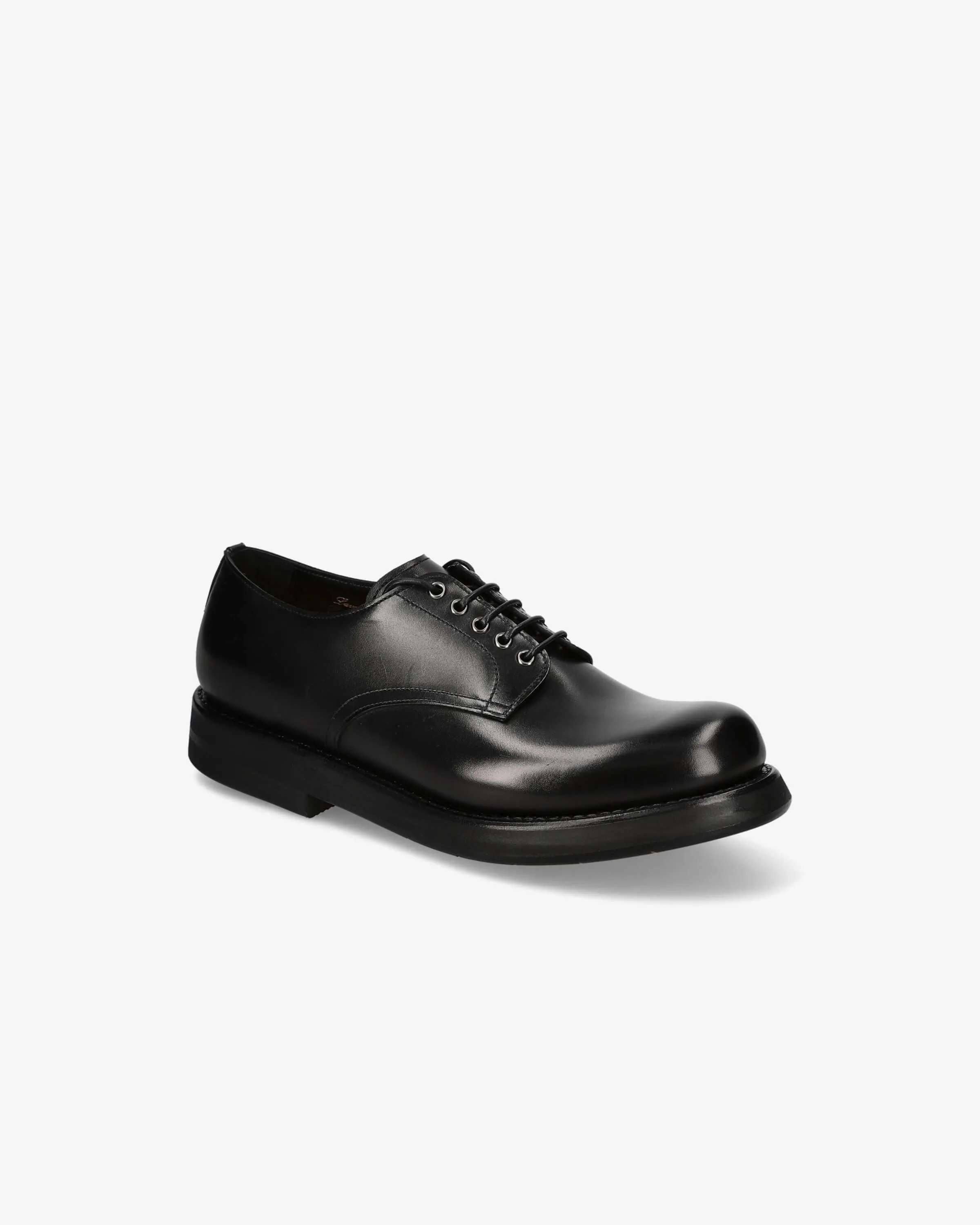 Lace-up Shoes 32200A Calfskin Box Nero