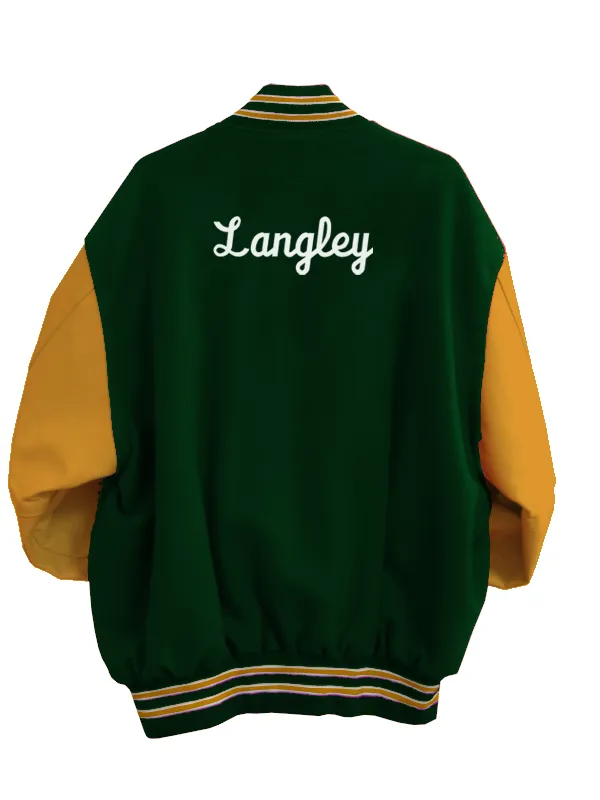 Langley Men's Varsity Letter Jacket