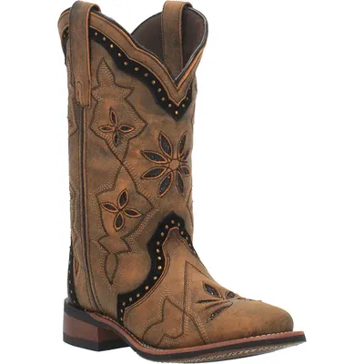 Laredo women's Western boots in honey with Ulay sole style 5844.