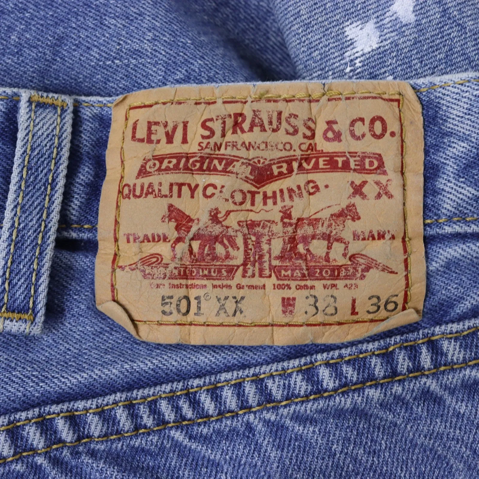 Levi's 501 Blue Jeans