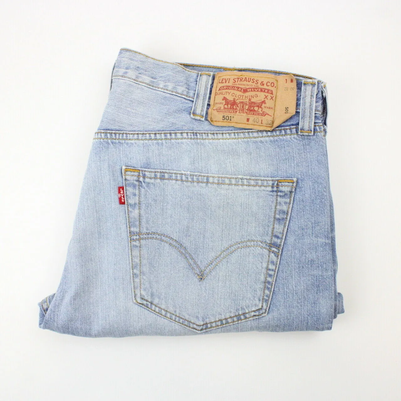 LEVIS 501 Jeans Light Blue | W40 L32