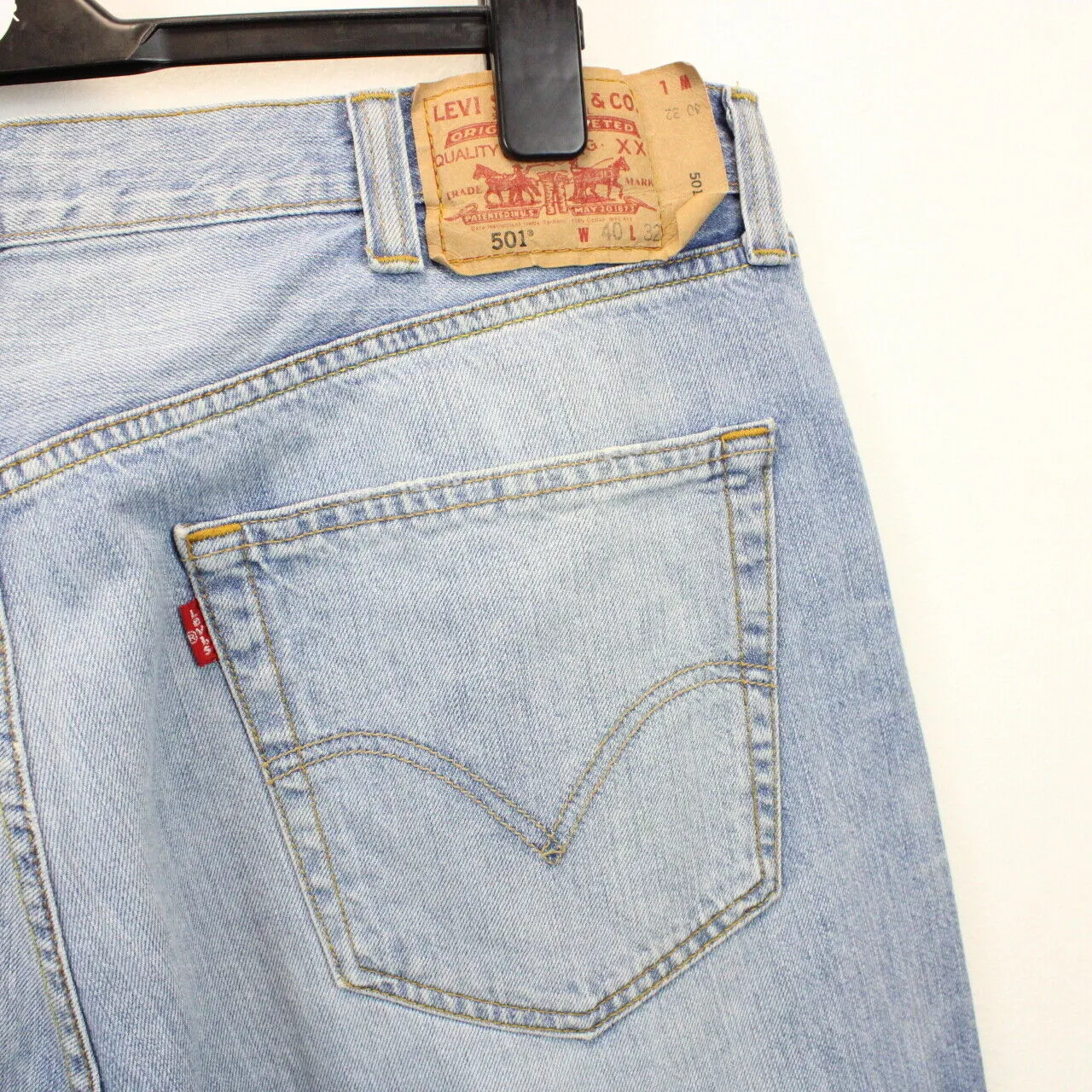 LEVIS 501 Jeans Light Blue | W40 L32