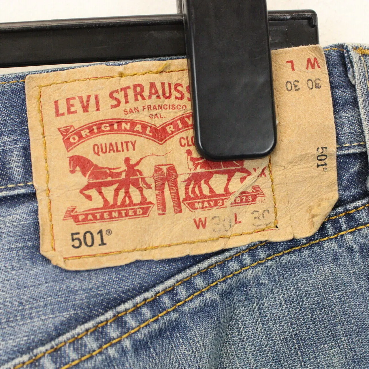 LEVIS 501 Jeans Mid Blue | W32 L30