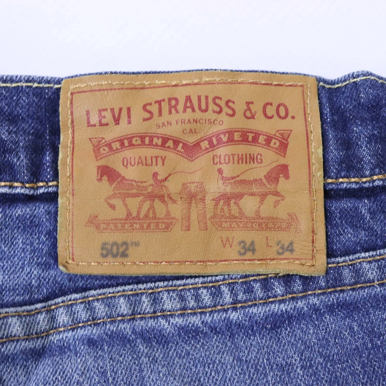 Levi's 502 Blue Jeans