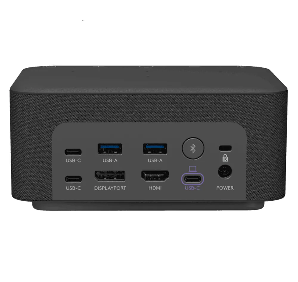 Logitech DOCK USB-C Docking Station Meeting Controls Speakerphone