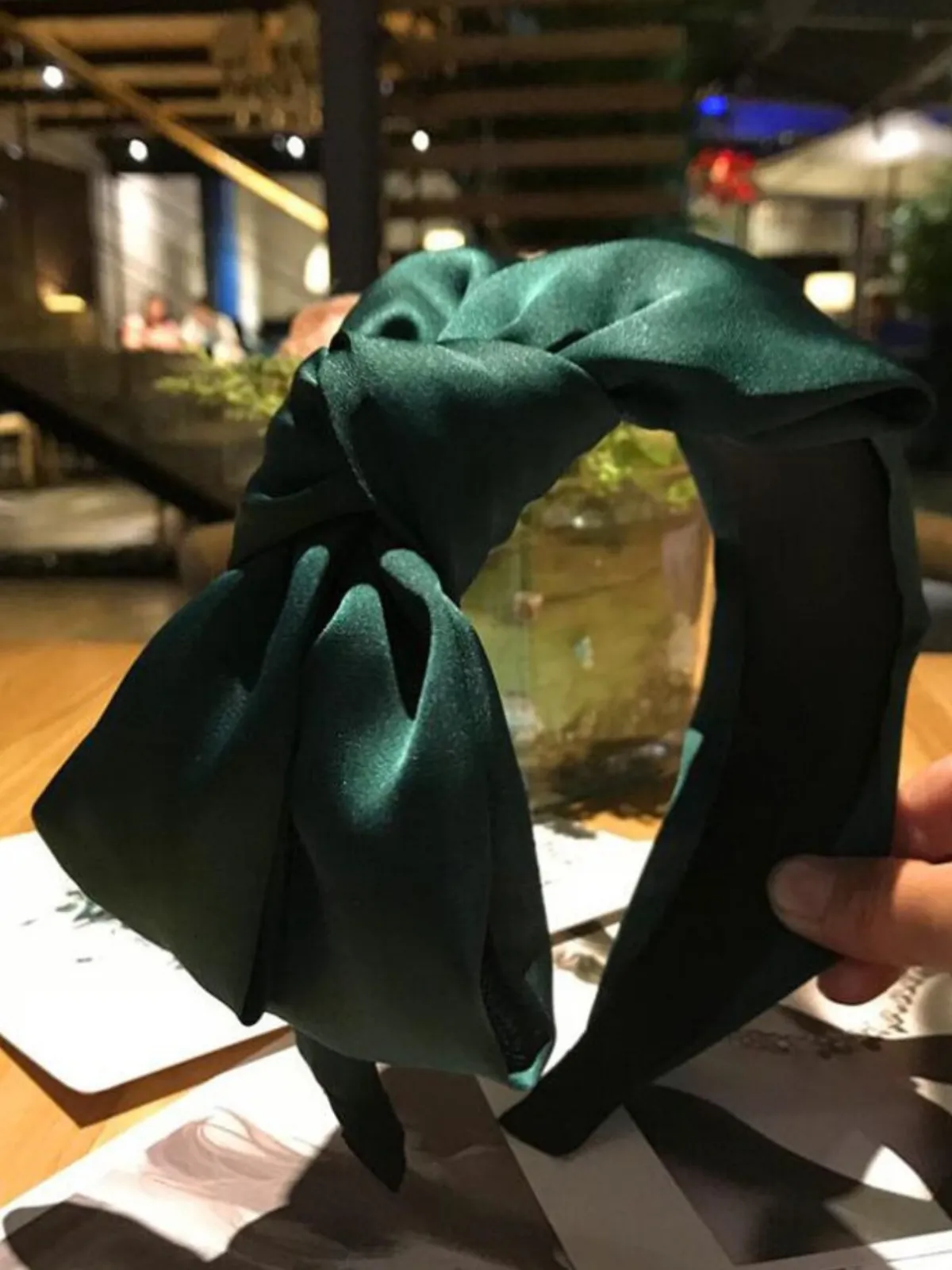 Luxe Girl Silky Bow Headband