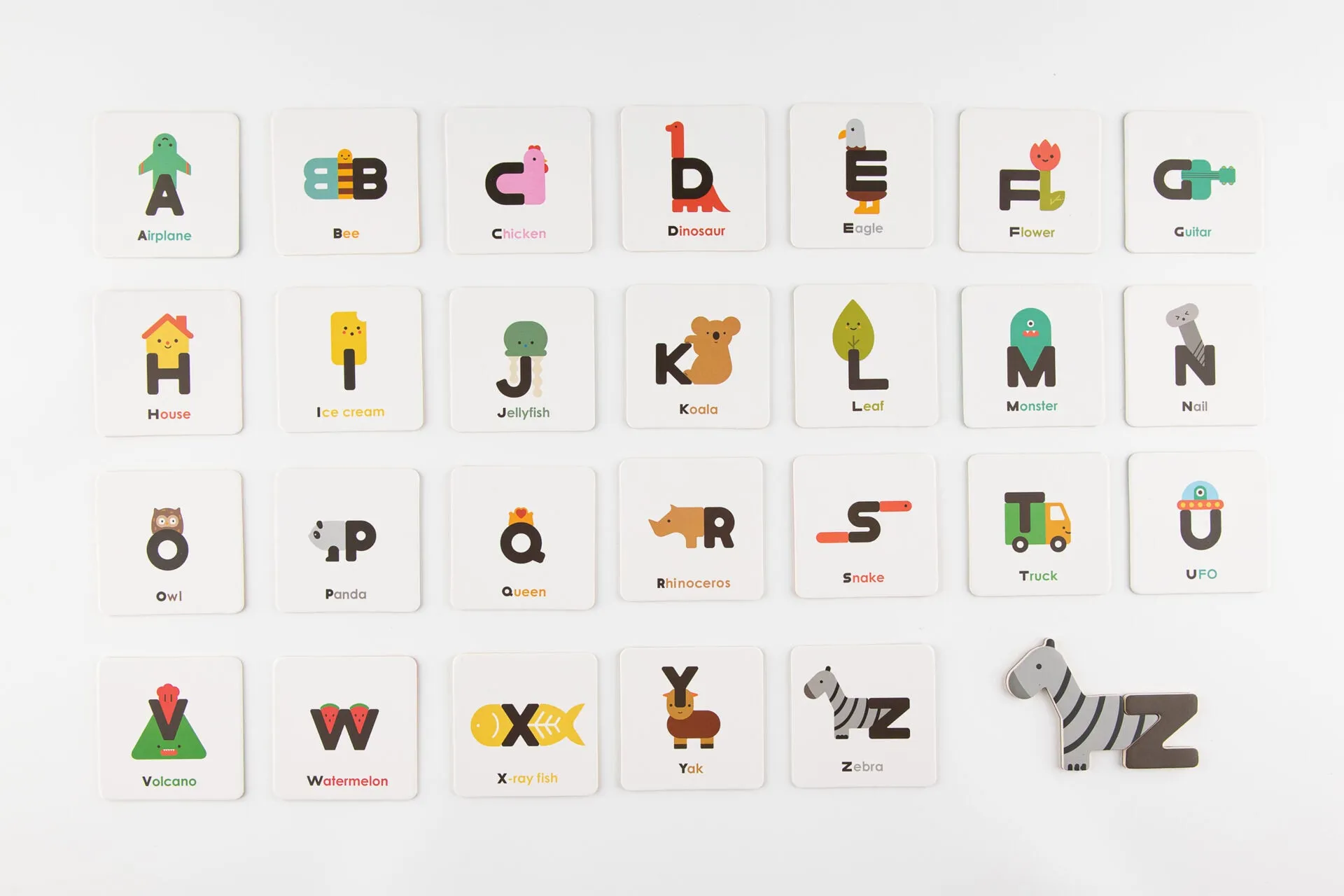 Alphabet Magnets Toy Set