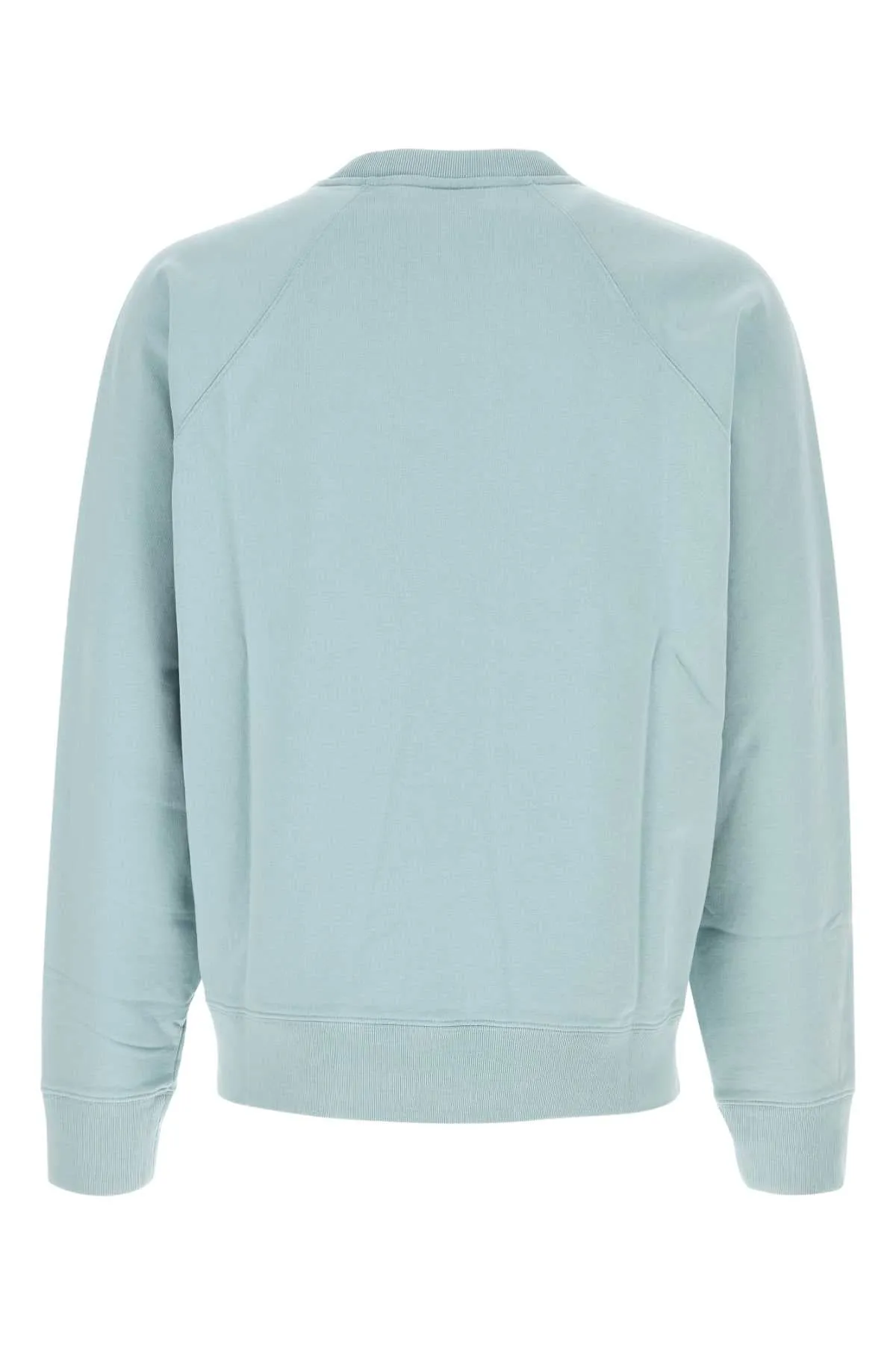 Maison Kitsune Light Blue Cotton Sweatshirt