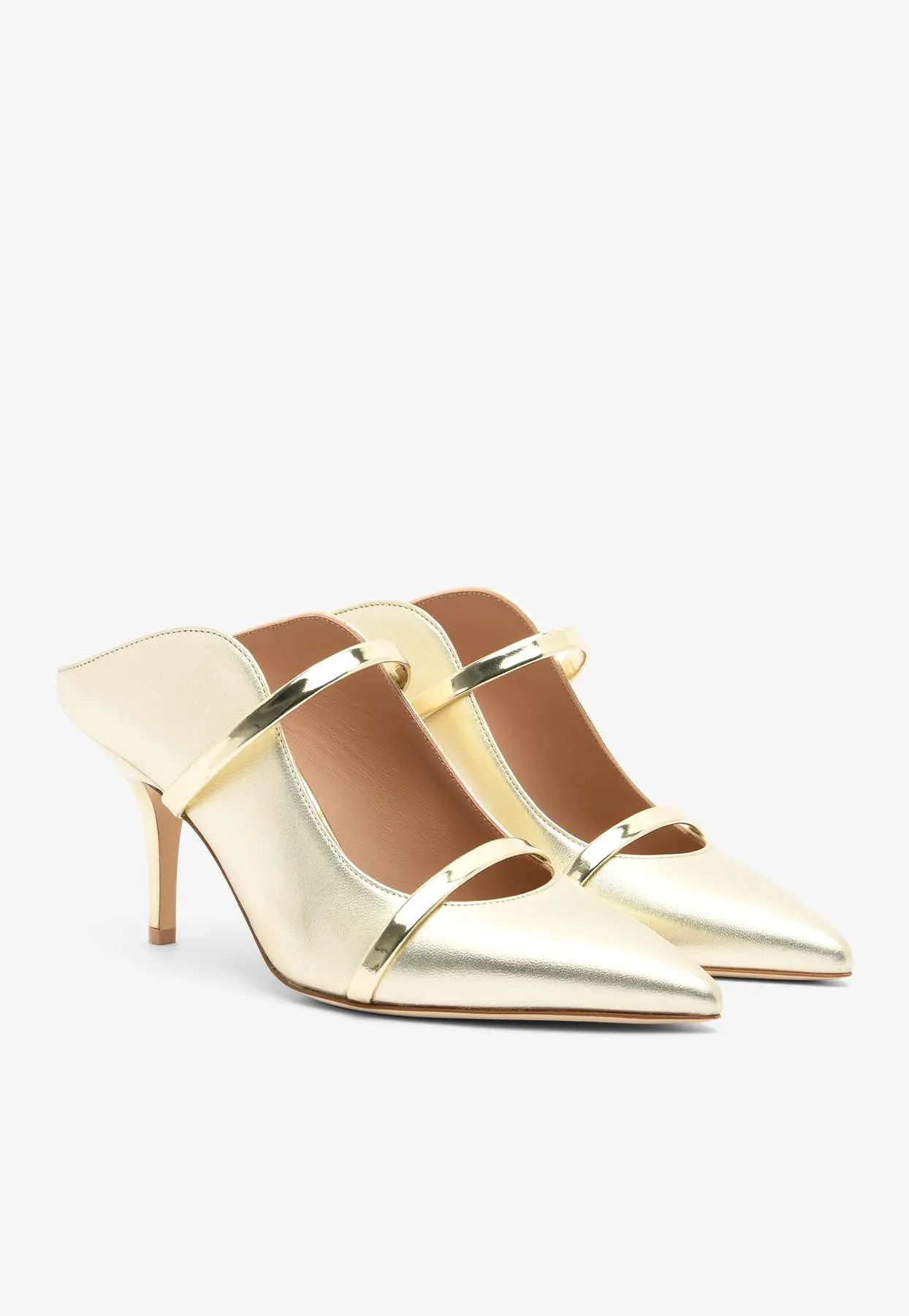 Maureen 70 Leather Mules