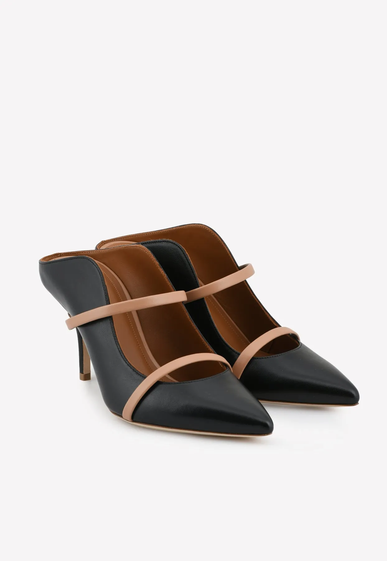 Maureen 70 Nappa Leather Mules