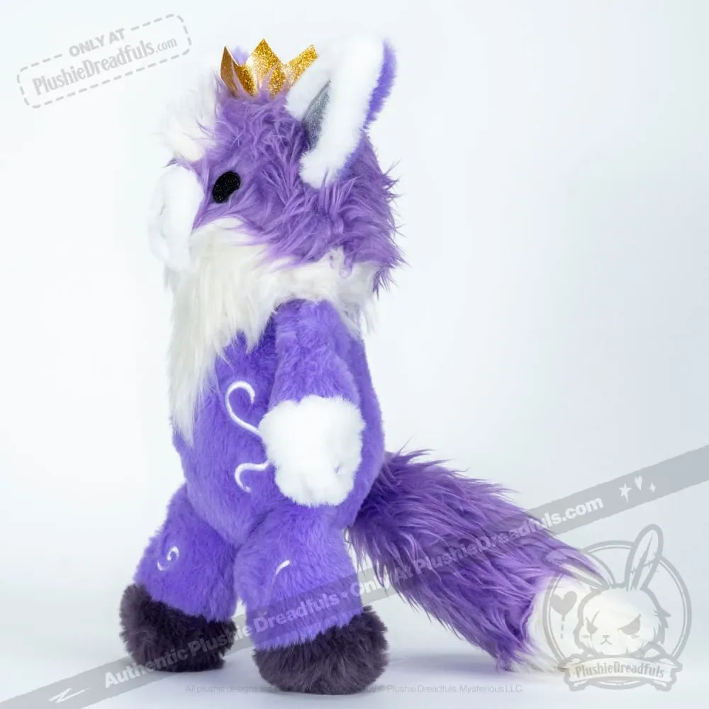 Megalomaniac Fox Plush Stuffed Animal by Plushie Dreadfuls