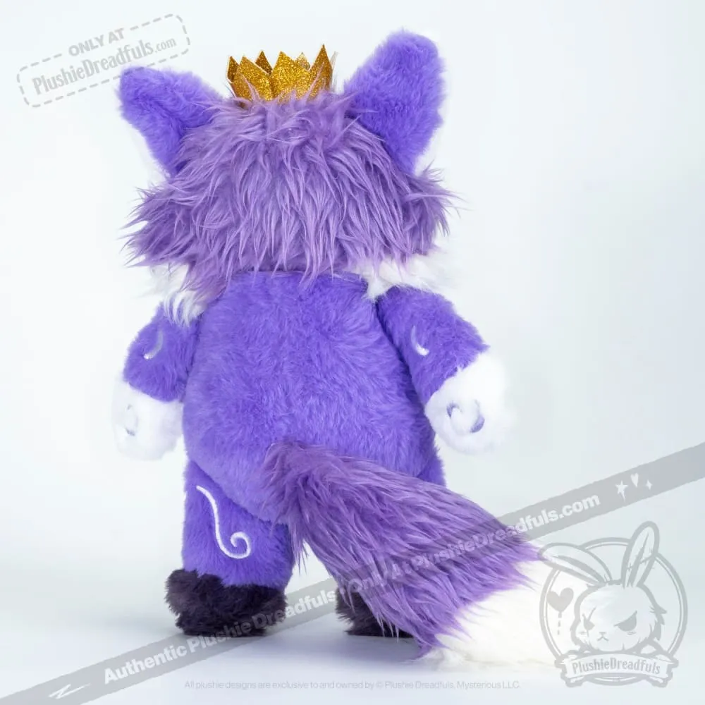 Megalomaniac Fox Plush Stuffed Animal by Plushie Dreadfuls