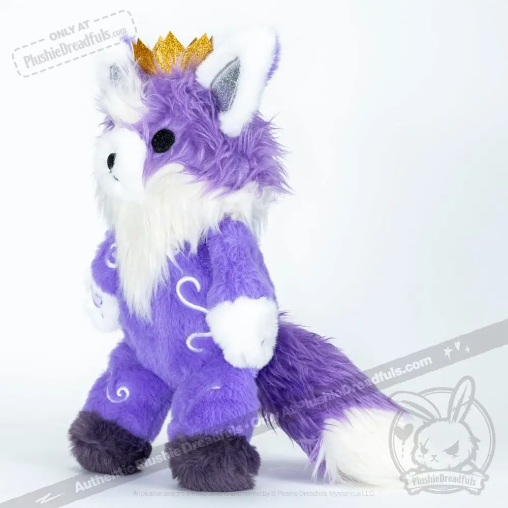 Megalomaniac Fox Plush Stuffed Animal by Plushie Dreadfuls