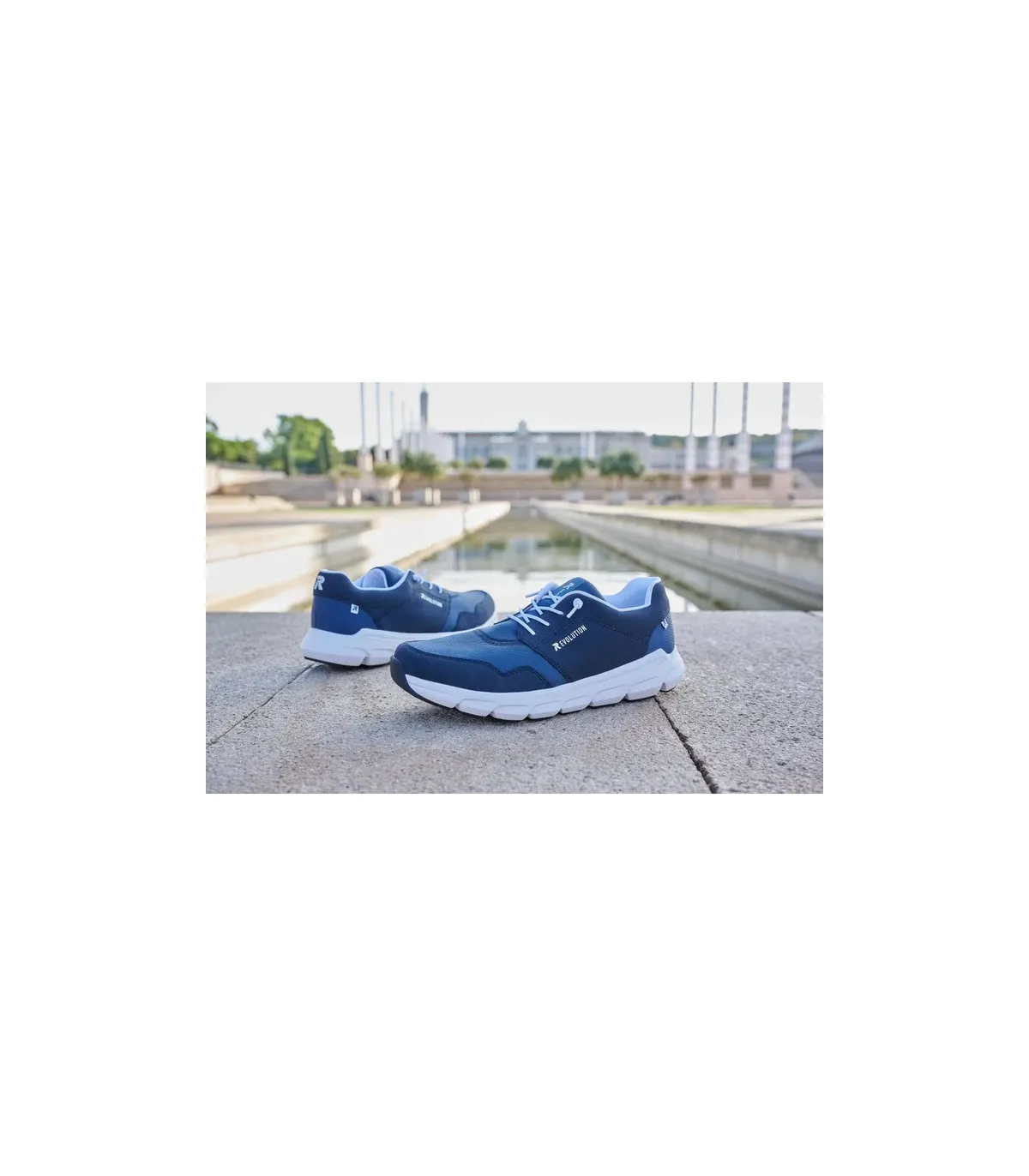 Men Sneakers Rieker- Blue